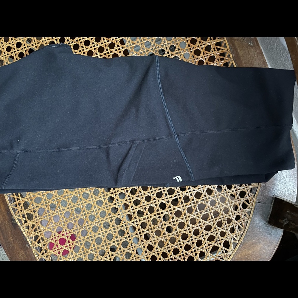 Fabletics maternity leggings black